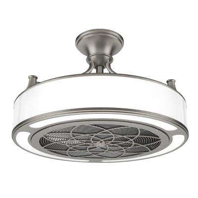 Anderson 22 In Indoor Outdoor Brushed Nickel Ceiling Fan Buy