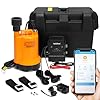 Briidea Battery Backup Sump Pump System for Basement, 2.4G & 5G WiFi, 9 LED Indicators, Smart Alarm, Electronic Water Level Sensor, 12V Battery Compatible (Battery Not Included)