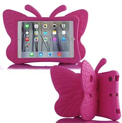 Prism iPad 7,8 10.2 Kids Case iPad 9 10.2 3D Cute Butterfly Case for Kids Light Weight EVA/Stand Shockproof Rugged Heavy Duty Kids Friendly iPad Cover for Girl iPad 10.2 iPad 7th 8th 9th (Dark Pink) (B0B28CWLYF) Amazon Price History, Amazon Price Tracker