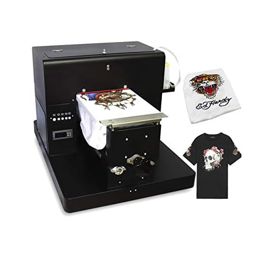 hrm A4 DTG T-Shirts Printer Machine Multicolor DTG Printer Tshirts Machine for Both Dark & Light Clothes Printing