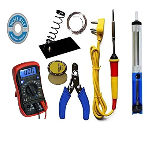 Image of GUNK VCK Soldering iron kit with Pump and Multimeter 830L
