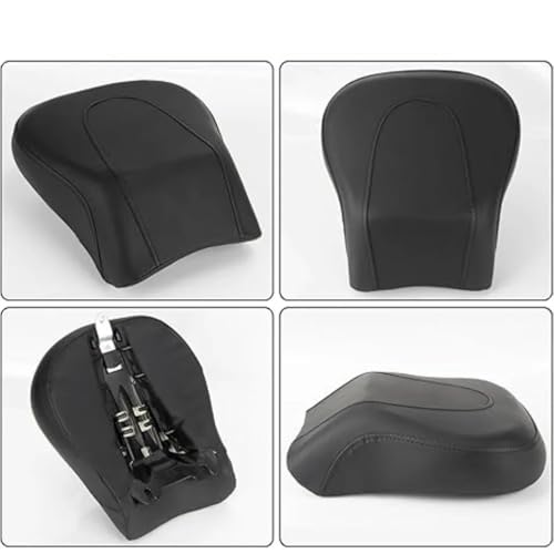Asientos moto de PU premium con acabado resistente para Fatboy FLSTF 2005-2012 5