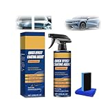 Quick Effect Coating Agent,3-in-1 Hochschutz Nano Keramik Auto-Beschichtungsspray,Autopolitur & Kratzer Entferner,Wasserabweisend & Lackschutz Spray für Lastwagen,Limousinen und Privatfahrzeuge (1pc)