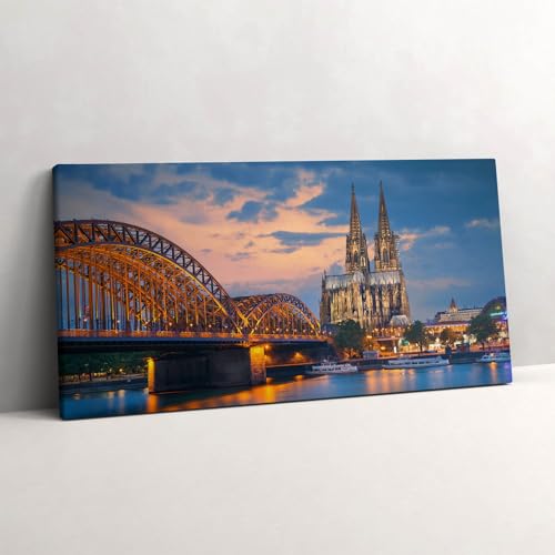 Image sur Toile Vue de la mairie Wallfluent 120x60cm Décoration Murale Peinte
