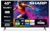 Sharp 40-inch Full HD Smart TV Dolby Digital HDR10 HDMI ARC Freely Included 40HE2345K (HE Series)