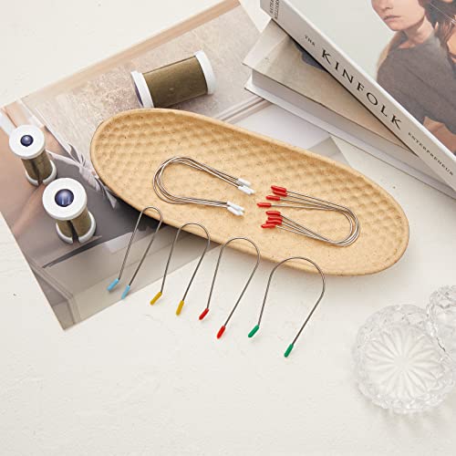 Fiewmay Large Hot Curler Clips Replacement Big Hot Roller Strong Hold Pins for Electric Jumbo Rollers 1 ¾", with Organizer Box (20 Pcs Large,1 ¾ inch)