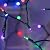 YULETIME Multicolor LED Christmas Lights with Green Wire, 66 Feet 200 Count UL Certified Commercial Grade LED Holiday String Light Set (Multicolor - Green Wire)