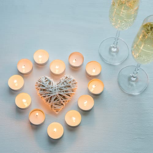 Miniatura 3 de Pack De 80 Velas De Té Perfumadas, Duración De 4.5 Horas, Ideales Para Aromaterapia, Decoración Y Relax Aroma De Vainilla