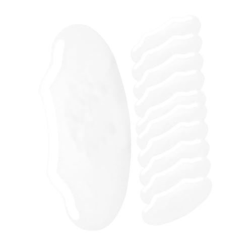 PartyKindom 50Pcs Transparent Hair Cutting Eye Shield Visor Durable Makeup Protector for Salon and Home Use Eye Protection Shields for Hair Styling