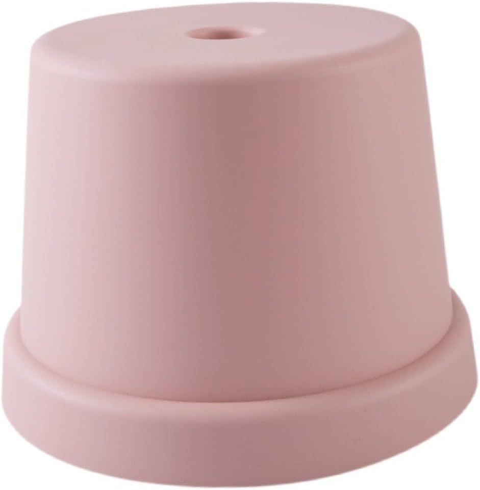Amosfun Non Slip Plastic Footstool Large Lightweight Step Stool for Strong Load Bearing Safe Material Easy to Carry and Store for Home Bathroom Bedroom and Kindergarten Use