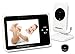 Babysense Video Baby Monitor 3.5 Inch Screen - with Interchangeable Wide Angle Lens, Night Vision, Talk Back, Room Temperature, Lullabies, White Noise, Wide Range and Long Battery Life