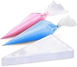 Bolsas pasteleras desechables de 15 pulgadas, decoración de pasteles y galletas