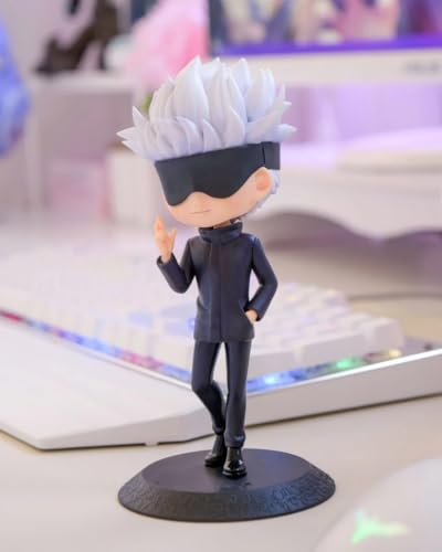 Image of Awestuffs Action Figure Limited Edition for Car Dashboard, Decoration, Cake, Office Desk & Study Table (Satro Jujutsu)