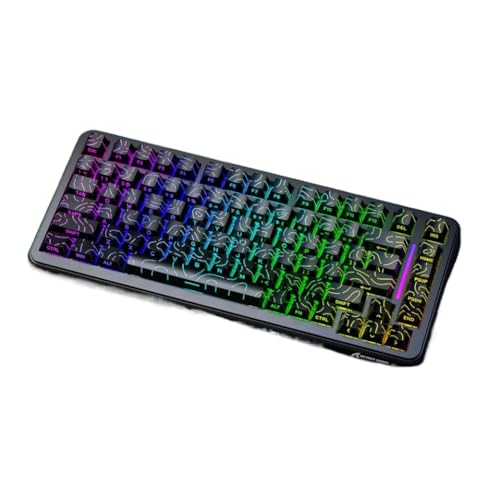 �L�[�{�[�h PC PS5 X82Pro HE ���C���C�����X 8K RGB PollingRate 0.01mm �ƌ݊�������(Black Line)