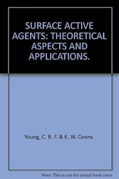 Hardcover Surface active agents;: Theoretical aspects and applications, Book