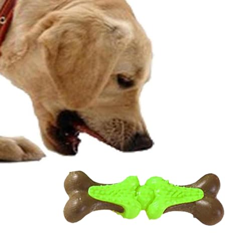 Jouet à mâcher résistant pour chiens pour stimuler l'exercice et l'entretien dentaire vert - 6
