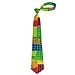 MZERSE Ties for Men Boys Wedding Dance Prom, Fashion Skinny Neck Tie Classic Geometric Colorful Houndstooth