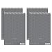 TOPS Prism Steno Books, 6" x 9", Gregg Rule, Gray Paper, 80 Sheets, 4 Pack (80274)