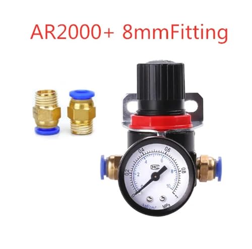 Régulateur de pression AR2000-02 mini valve de manipulation air pour compresseur - 2
