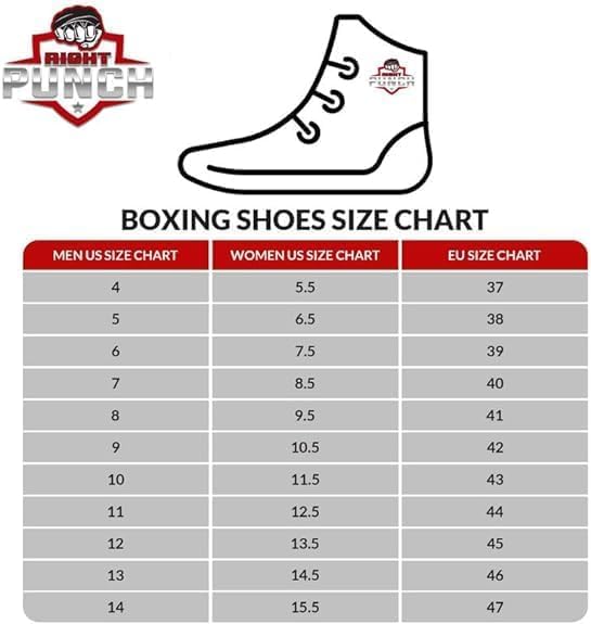 Miniatura 8 de Rightpunch - Zapatos de boxeo profesionales para hombres y mujeres