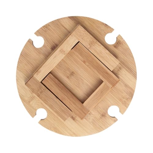 Table pliante basse de camping synthétique compacte et légère pour extérieur - 2