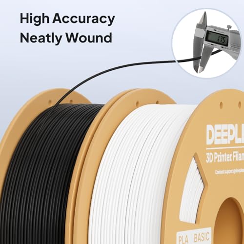 Image of PLA Basic 1.75mm 3D Printer Filament Black 2KG