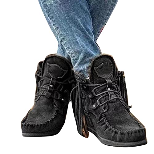 Nuevos Zapatos De Mujer - Botas De Tobillo Retro Zapatos De Lujo Mate Cover