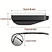 LIJXHO Car Blind Spot Mirror and Rearview Mirror Rain Cover, 2-in-1 Multi-functional Design for Enhanced Safety Driving with Expanded Field of View