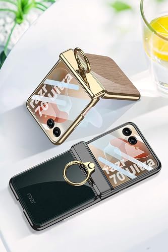Coque Motorola Razr 60 Ultra or tout compris protégeant le téléphone fermé
