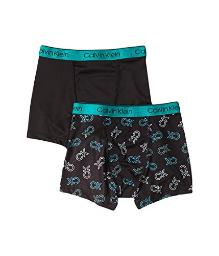 Image of Calvin Klein Kids Boys' Performance Boxer Brief Underwear 2-Pack