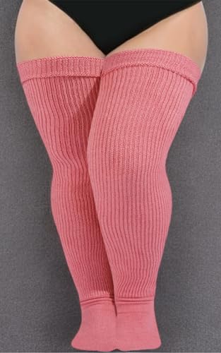 Image of Abodhu Plus Size Thigh High Socks for Thick Thighs Women- Extra Long Widened Extra Long Thick Knit