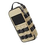 Loigohon ヘビーデューティーツールバッグ ポータブル収納ポーチ – 通気性ポリエステル素材 耐摩耗設計 庭園作業 キャンプ 多用途収納