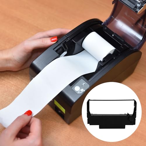 Cintas de tinta negra 6 unidades para impresora Epson miniatura 3