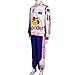 gishkeyay Ricky Bobby Costume Talladega Nights Wonder Bread Shake and Bake Costume (Adults-2XL,White)