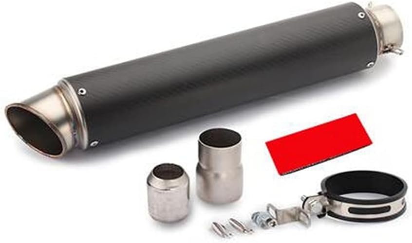 マフラー排気管 38 51mm60mmモーターサイクルエキゾーストマフラーパイプカーボンエスケーププロジェクトgsr用crf230cb650f用 サイレンサー排気管 低廉 Color C マフラー排気管 38 51mm60mmモーターサイクルエキゾーストマフラーパイプカーボンエスケーププロジェクトgsr用crf230cb650f用 サイレンサー排気管 低廉 Color C