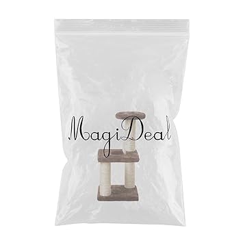 GIANTE Cat Climbing Frame Cat Scratching Board Cat Tree Toy Square Base Brown