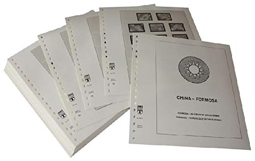Feuilles LINDNER Chine Taiwan 2007 2008 luxe