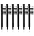 6Pcs Hearing Aid Cleaning Brush, Hearing Aid Brushes for Cleaning, Professional Hearing Aid Cleaning Tools, Ergonomic Design for Seniors