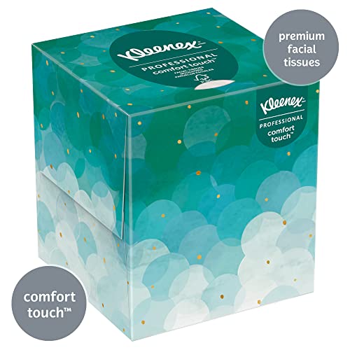 Kleenex Professional Facial Tissue Cube For Business (21271), Upright Face Tissue Box, 6 Bundles/Case, 6 Boxes/Bundle, Pack Of 36 Boxes/Case #TOP2