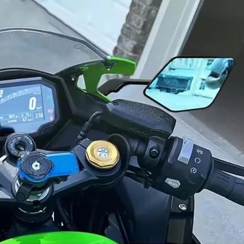 FOR ZX4R ZX4RR ZX 4R/4RR 2026 2025 2024 2023 2022 2021 2020 2019 New motorcycle rearview mirror zx4r zx4rr 2019-2026 blade-style rearview mirror accessories by MOSENET - Used condition - Image 5