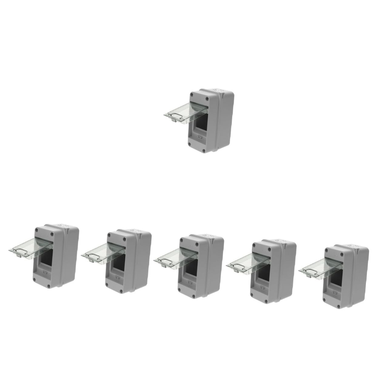 Boîte de distribution électrique pour disjoncteurs et câbles électriques - 8