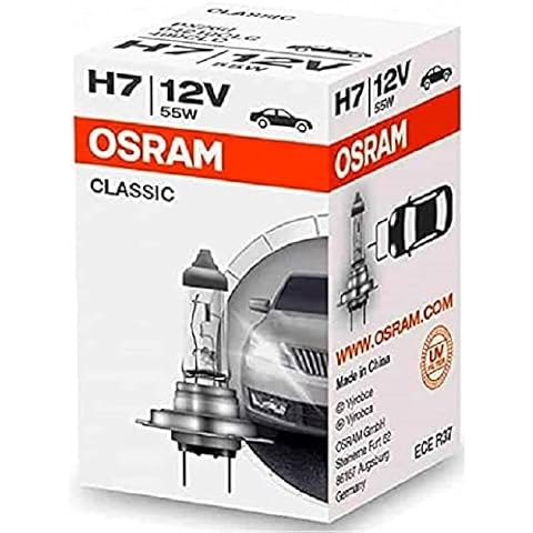 OSRAM H7 12V 55W Halógeno Classic Cover