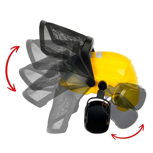Theo Klein 8199 Bosch Casque de bûcheron, Casque de Jeu Ajustable avec visière et protège-Oreilles, Produit sous Licence Officielle, Jouet pour Enfants à partir de 3 Ans – vue 2