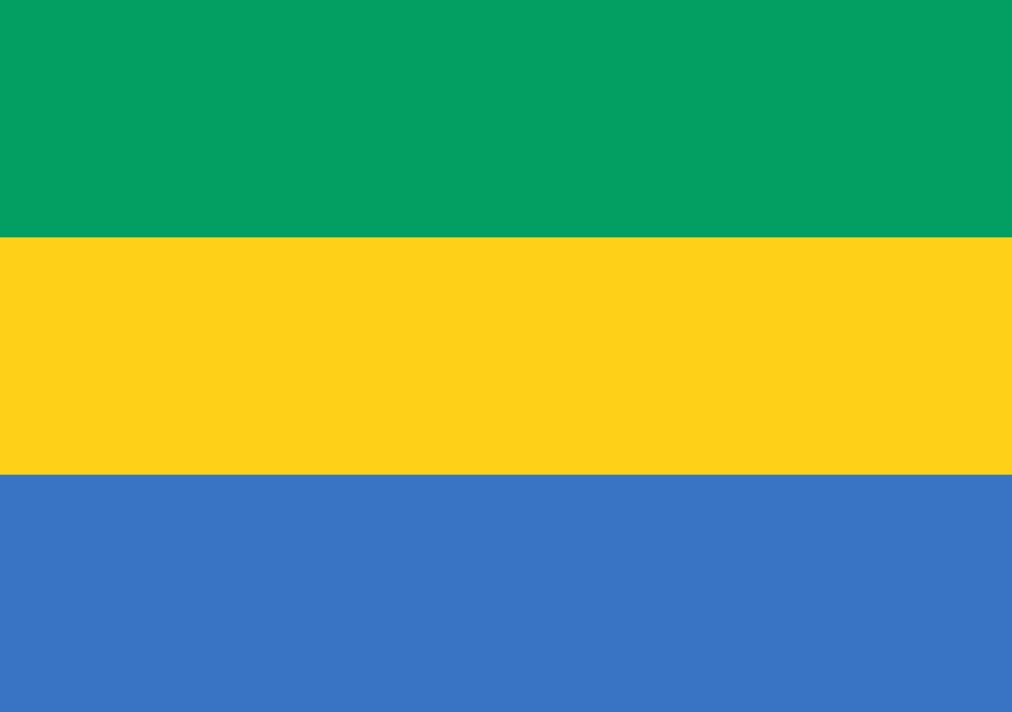 Drapeau Gabon 70x100cm pour célébrations culturelles et décoration