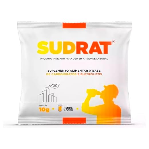 Kit 200x Repositor Isotônico 10g cada - Sudrat (Morango com Maracujá)