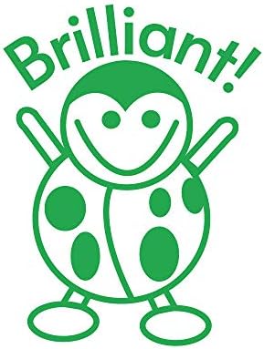 Stamper Solutions SuperStickers Brilliant Ladybird Pre Inked Stamper - Red,Small