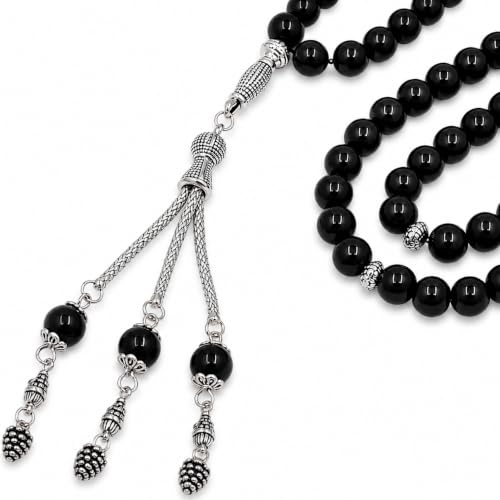 Image of Mandala Crafts Tasbih Muslim Prayer Beads 99 for Men & Women - Islamic Rosary Misbaha Tasbeeh Sibha - Zikr Dhikr Subha Beads for Ramadan Eid Gift