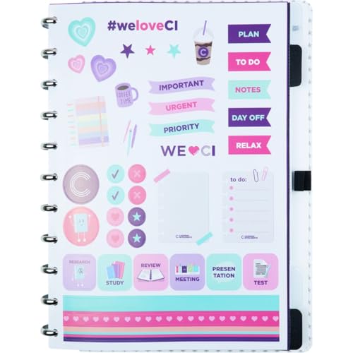 Caderno Inteligente, Grande, 215 X 280 mm, Super Star, 80 folhas, Caderno Inteligente