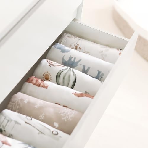 GRSSDER Baby Blankets Super Soft Jersey Knit Swaddle Blanket for Baby Girls and Boys, Double Layer Receiving Blankets 34 x 44 Inches, Extra Large for Baby Swaddling, Stylish Cars Print by GRSSDER - Image 7