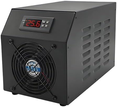Aquarium Chiller & Heater 2-in-1, 10-50°C/50-122°F Temperature Range, 16 Gal Low Noise Water Chiller for Fish Tank & Hydroponics, Efficient Cooling System
